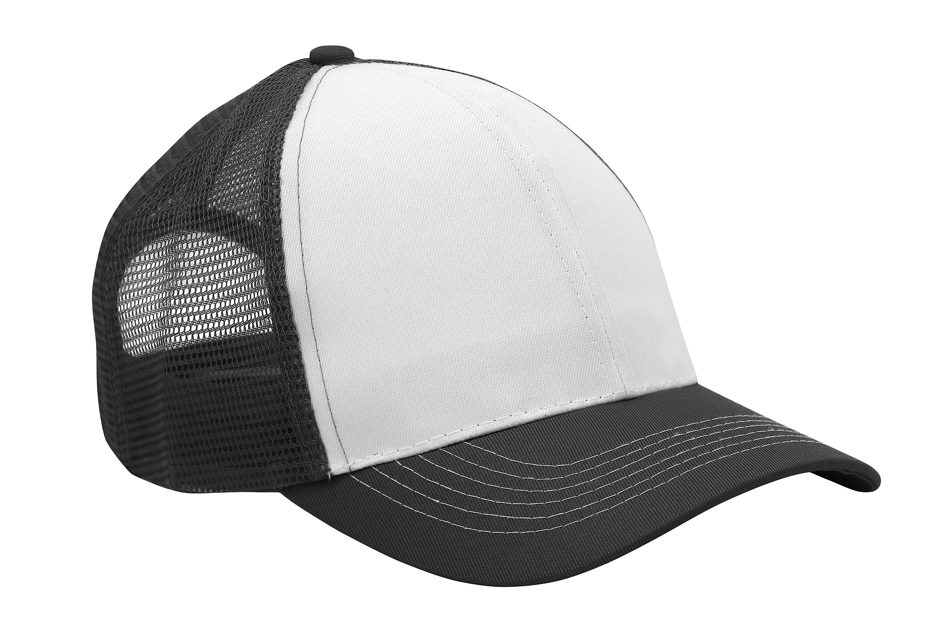 Trucker cap biały / biały