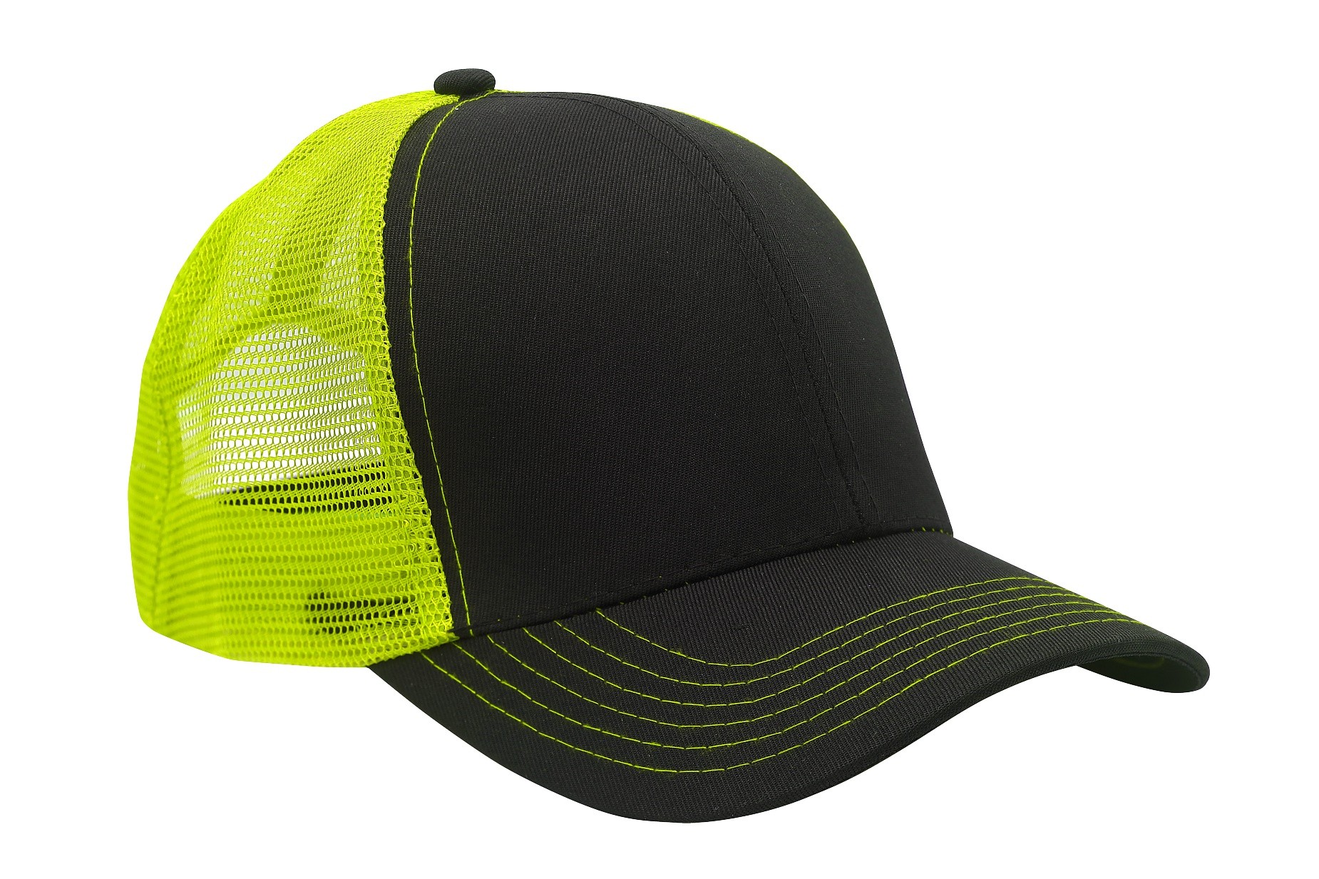 Trucker cap granatowy / pomarańczowy