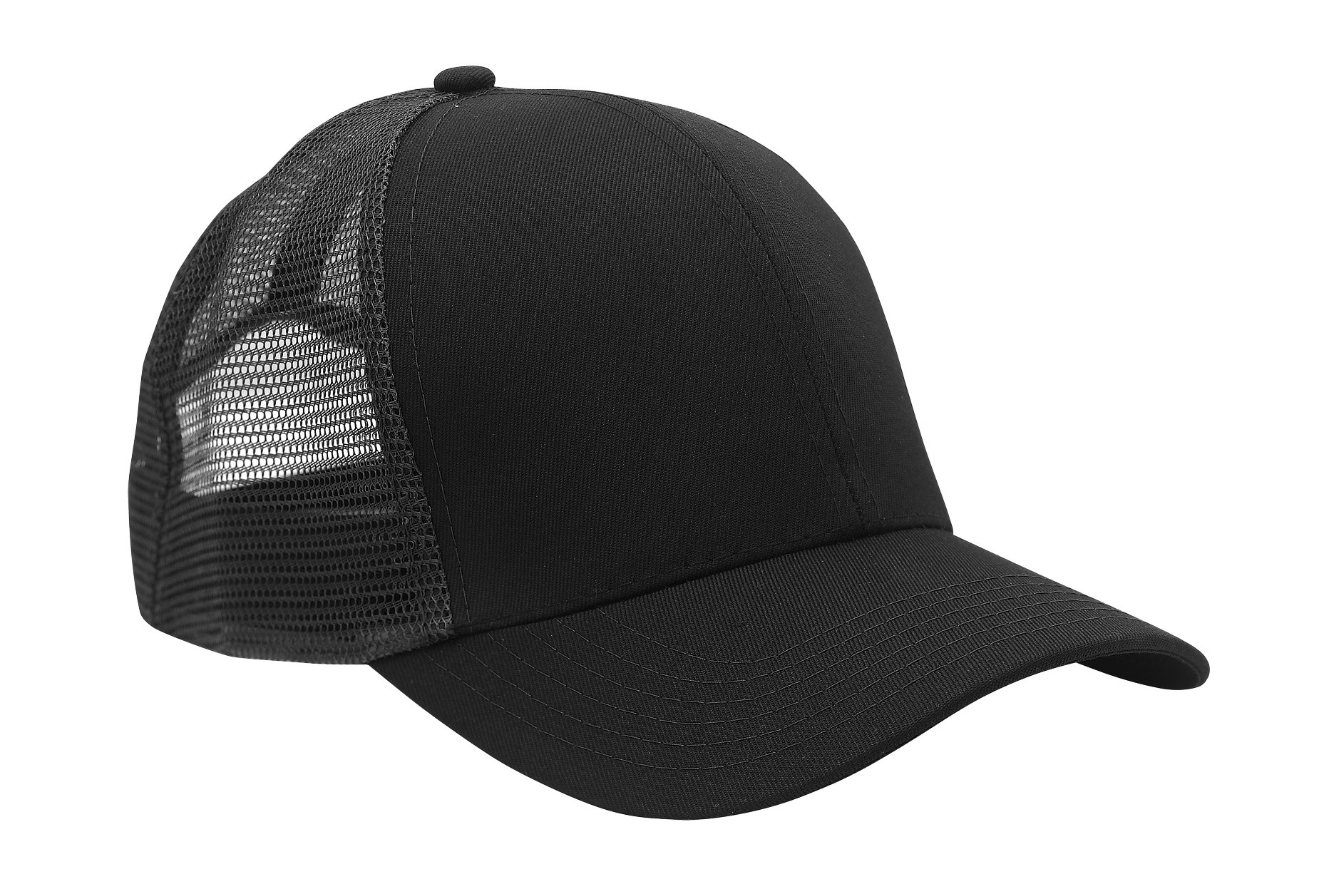Trucker cap czarny / szary