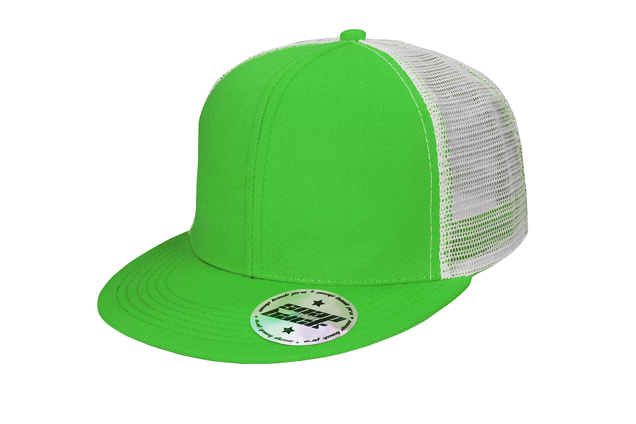 Trucker cap jasnozielony / biały